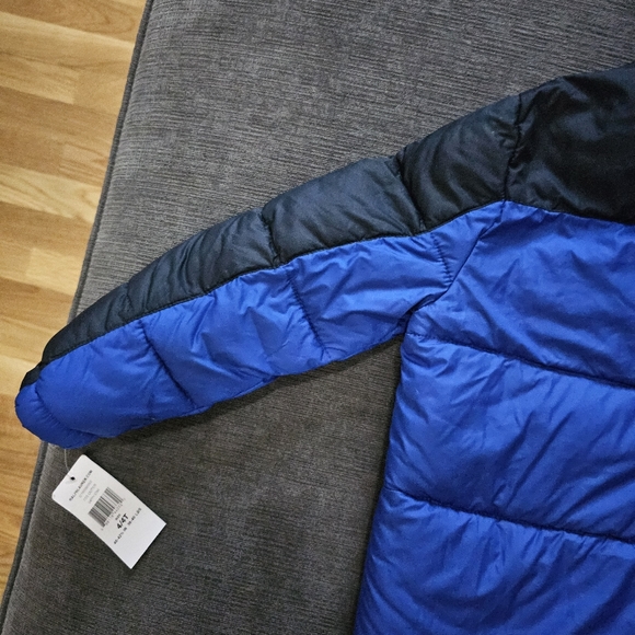 POLO RALPH LAUREN COLORBLOCK WATER REPELLENT DOWN WINTER PUFFER JACKET size 4 4T - Picture 12 of 13